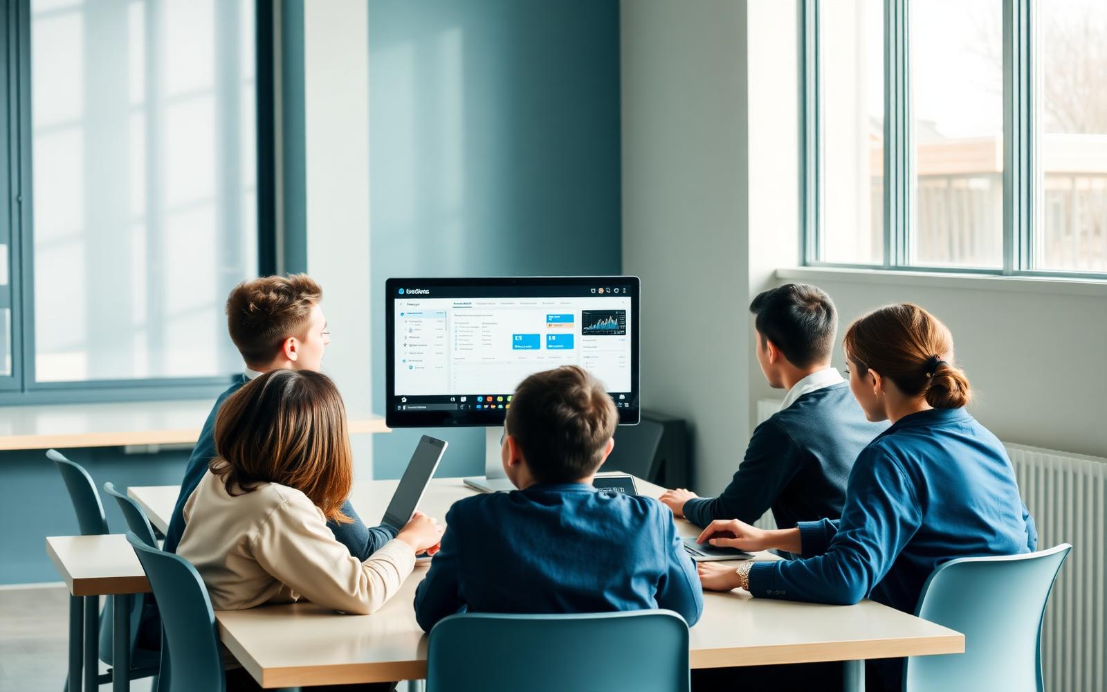 School Management System — case study cover